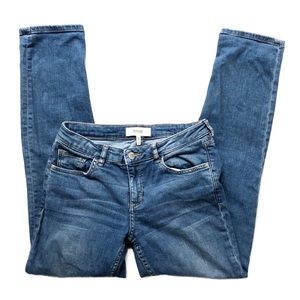 Mango Alice MNG Authentics Whiskered Jeans Skinny Leg Casual Denim Pants EUC 4